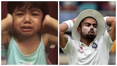 ವಿರಾಟ್ ಕೊಹ್ಲಿ ಮತ್ತು ಬಾಲಕಿ ಹಯಾ