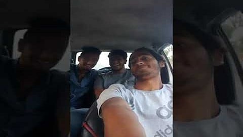 ಅಪಘಾತದ ದೃಶ್ಯ