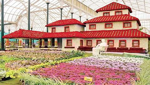 ಕುವೆಂಪು ಅವರ ಮನೆಯ ಮಾದರಿ ಲಾಲ್ ಬಾಗ್ ಪುಷ್ಪ ಪ್ರದರ್ಶನದಲ್ಲಿ ಈ ವರ್ಷದ ಪ್ರಮುಖ ಆಕರ್ಷಣೆ