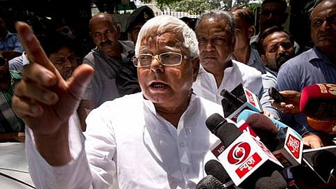 ರಾಷ್ಟ್ರೀಯ ಜನತಾ ದಳದ ಮುಖ್ಯಸ್ಥ ಲಾಲು ಪ್ರಸಾದ್ ಯಾದವ್