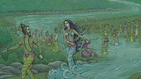 ಭಗೀರಥ-ಗಂಗೆ (ಸಾಂಕೇತಿಕ ಚಿತ್ರ)