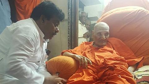 ಶ್ರೀಗಳೊಂದಿಗೆ ಎಂಬಿ ಪಾಟೀಲ್