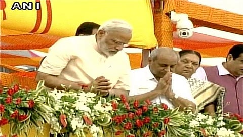 ಪ್ರಧಾನಿ ಮೋದಿಯಿಂದ ಸರ್ದಾರ್ ಸರೋವರ ಅಣೆಕಟ್ಟು ಉದ್ಘಾಟನೆ