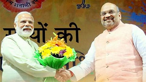 ಪ್ರಧಾನಮಂತ್ರಿ ನರೇಂದ್ರ ಮೋದಿ ಮತ್ತು ಬಿಜೆಪಿ ರಾಷ್ಟ್ರಾಧ್ಯಕ್ಷ ಅಮಿತ್ ಶಾ (ಸಂಗ್ರಹ ಚಿತ್ರ)