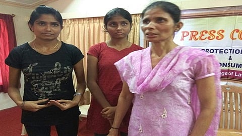 ಜಿಸಿಂತಾ ಅವರ ಮಕ್ಕಳೊಂದಿಗೆ