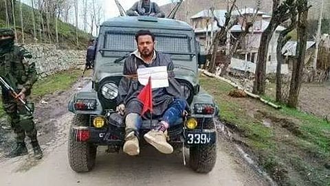 Human shield victim Farooq