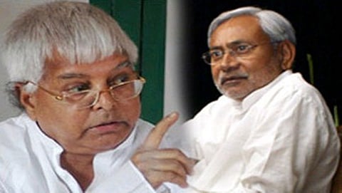ಲಾಲೂ ಪ್ರಸಾದ್ ಯಾದವ್, ನಿತೀಸ್ ಕುಮಾರ್