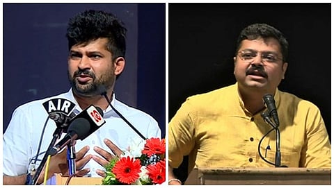 ಸಂಸದ ಪ್ರತಾಪ್ ಸಿಂಹ-ಚಕ್ರವರ್ತಿ ಸೂಲಿಬೆಲೆ (ಸಂಗ್ರಹ ಚಿತ್ರ)