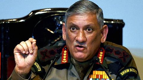 ಭಾರತೀಯ ಸೇನಾ ಮುಖ್ಯಸ್ಥ ಜನರಲ್ ಬಿಪಿನ್ ರಾವತ್