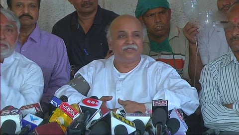 ಸುದ್ದಿಗೋಷ್ಠಿಯಲ್ಲಿ ಪ್ರವೀಣ್ ತೊಗಾಡಿಯಾ