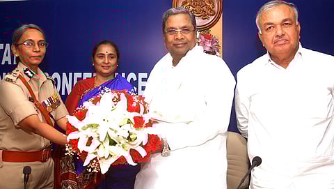 ಪೊಲೀಸ್ ಮಹಾ ನಿರ್ದೇಶಕರ ಕಚೇರಿಯಲ್ಲಿ ಸಿಎಂ