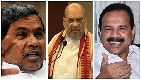 ಮುಖ್ಯಮಂತ್ರಿ ಸಿದ್ದರಾಮಯ್ಯ-ಬಿಜೆಪಿ ರಾಷ್ಟ್ರಾಧ್ಯಕ್ಷ ಅಮಿತ್ ಶಾ