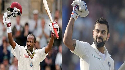 ವಿರಾಟ್ ಕೊಹ್ಲಿ, ಬ್ರಿಯಾನ್ ಲಾರಾ