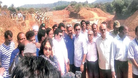 ನಿನ್ನೆ ಕಳಸಾ ಬಂಡೂರಿ ನಾಲಾ ಪ್ರದೇಶಕ್ಕೆ ಭೇಟಿ ನೀಡಿದ ಗೋವಾ ತಂಡ