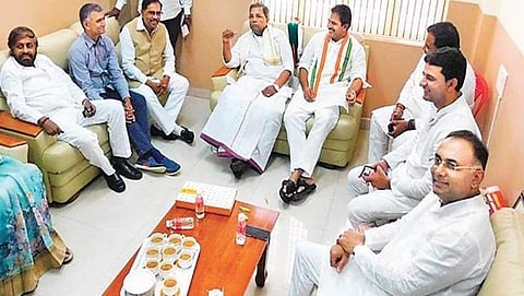 ಕಾಂಗ್ರೆಸ್ ಮುಖಂಡರ ಸಭೆ