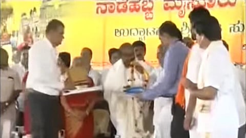 ಕೈ'ಯಲ್ಲಿ ಭಿನ್ನಮತ ಸ್ಫೋಟ: ದಸರಾ ಉದ್ಘಾಟನಾ ಸಮಾರಂಭದಿಂದ ದೂರ ಉಳಿದ ಕಾಂಗ್ರೆಸ್ ನಾಯಕರು