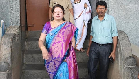 ಧರ್ಮಸ್ಥಳದಲ್ಲಿ ಅನಿತಾ ಕುಮಾರಸ್ವಾಮಿ