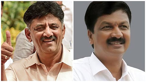 ಡಿ.ಕೆ ಶಿವಕುಮಾರ್ ಮತ್ತು ರಮೇಶ್ ಜಾರಕಿಹೊಳಿ