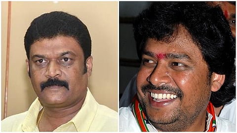 ಶಾಸಕರಾದ ಆನಂದ್ ಸಿಂಗ್ ಹಾಗೂ ನಾಗೇಂದ್ರ