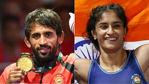 ಭಜರಂಗ್ ಪೂನಿಯಾ ಹಾಗೂ ವಿನೇಶ್ ಪೋಗಟ್