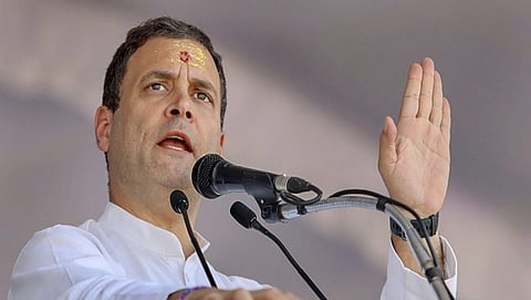 Congress President Rahul Gandhi