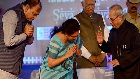 ಪತ್ನಿ ತೇಜಸ್ವಿನಿ ಜೊತೆ ಅನಂತ್ ಕುಮಾರ್