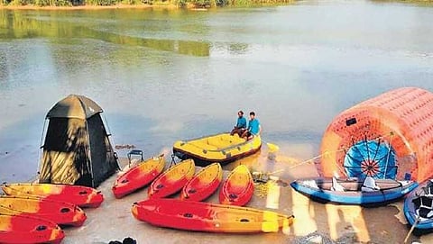 ಜೋಗದ ಬಳಿಯ ಶಿರೂರು ಕೆರೆ