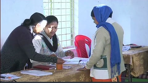 ಛತ್ತೀಸ್ ಘಡದಲ್ಲಿ ಮತದಾನ