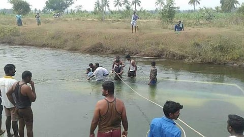 ಬಸ್ಸು ದುರಂತದ ಸ್ಥಳ