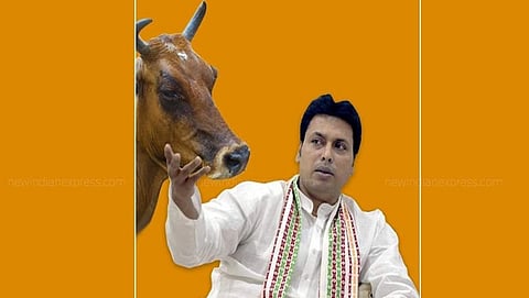 ತ್ರಿಪುರಾ ಸಿಎಂ ಬಿಪ್ಲಬ್ ಕುಮಾರ್ ದೇಬ್