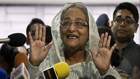 ಬಾಂಗ್ಲಾದೇಶ ಚುನಾವಣೆ: ಪ್ರಧಾನಿಯಾಗಿ ಶೇಖ್ ಹಸೀನಾ ಪುನರಾಯ್ಕೆ