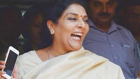 ರಾಜ್ಯಸಭೆ ಕಾಂಗ್ರೆಸ್ ಪಕ್ಷದ ಸದಸ್ಯೆ ರೇಣುಕಾ ಚೌದರಿ ಅವರ (ಸಾಂದರ್ಭಿಕ ಚಿತ್ರ)