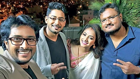 ಪ್ರೇಮ್, ಪ್ರಜ್ವಲ್ ದೇವರಾಜ್, ಹರಿಪ್ರಿಯಾ ಮತ್ತು ದಿನಕರ್ ತೂಗುದೀಪ