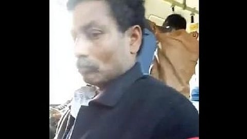 ಹಸ್ತ ಮೈಥುನ ಮಾಡಿಕೊಂಡ ಆರೋಪಿ