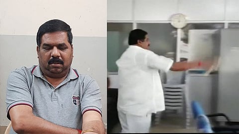 ಬಂಧಿತ ಕಾಂಗ್ರೆಸ್ ಮುಖಂಡ ನಾರಾಯಣ ಸ್ವಾಮಿ