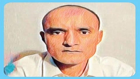 ಪಾಕಿಸ್ತಾನದ ಜೈಲಿನಲ್ಲಿರುವ ಭಾರತೀಯ ಪ್ರಜೆ ಕುಲಭೂಷಣ್ ಜಾದವ್ ಅವರ ಚಿತ್ರ