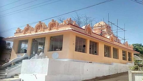 ಪುನರ್ನಿರ್ಮಾಣಗೊಂಡಿರುವ ದೇವಾಲಯ