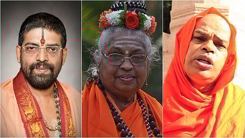ಲಕ್ಷ್ಮಿವರ ತೀರ್ಥ ಸ್ವಾಮಿಜಿ, ಮಾತೆ ಮಹಾದೇವಿ, ಶ್ರೀ ಶಿವಮೂರ್ತಿ ಮುರುಘಾ ಸ್ವಾಮೀಜಿ