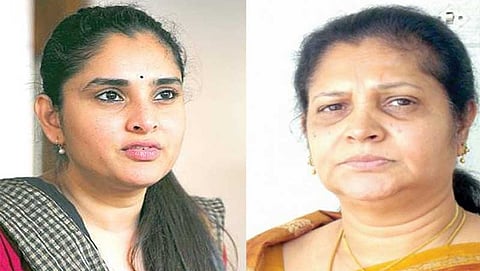 ರಮ್ಯಾ  ಮತ್ತು ಅವರ ತಾಯಿ ರಂಜಿತಾ