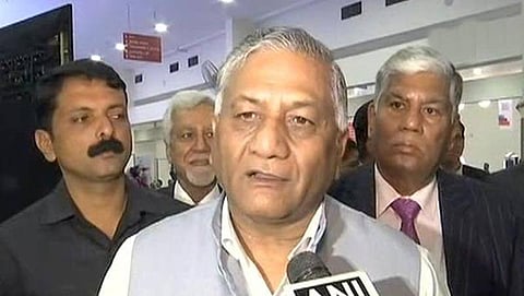 ವಿದೇಶಾಂಗ ಖಾತೆಗಳ ರಾಜ್ಯ ಸಚಿವ ಜನರಲ್ ವಿ.ಕೆ. ಸಿಂಗ್