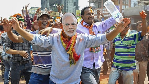 ಬಿಜೆಪಿ ಕಾರ್ಯಕರ್ತರ ಸಂಭ್ರಮ