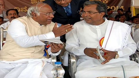 ಸಿದ್ದರಾಮಯ್ಯ ಮತ್ತು ಮಲ್ಲಿಕಾರ್ಜುನ ಖರ್ಗೆ