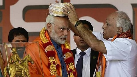 ಗೇಮ್ ಆಫ್ ಥ್ರಾನ್ಸ್ ಶೈಲಿಯಲ್ಲಿ ಮೋದಿ ಬೆಂಗಳೂರಿಗೆ ಆಗಮಿಸುತ್ತಿರುವುದನ್ನು ಘೋಷಿಸಿದ ಬಿಜೆಪಿ