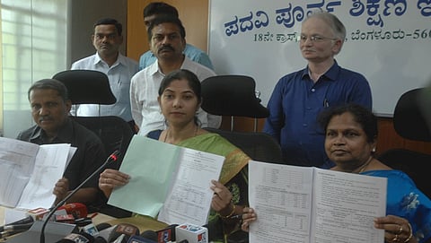 ಪದವಿಪೂರ್ವ ಶಿಕ್ಷಣ ಮಂಡಳಿಯಲ್ಲಿ ಫಲಿತಾಂಶ ಪ್ರಕಟಿಸಿದ ನಿರ್ದೇಶಕಿ ಸಿ.ಶಿಖಾ