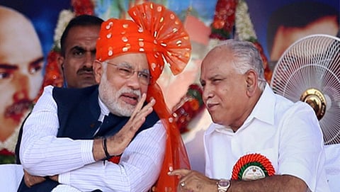 ನರೇಂದ್ರ ಮೋದಿ ಮತ್ತು ಯಡಿಯೂರಪ್ಪ