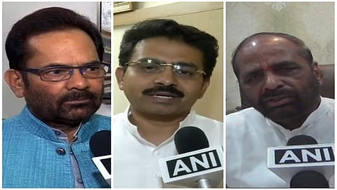 ಮುಖ್ತಾರ್  ಅಬ್ಬಾಸ್ ನಖ್ವೀ, ರಾಜೀವ್ ಸಾತವ್,ಹನ್ಸ್ ರಾಜ್ ಗಂಗರಾಮ್