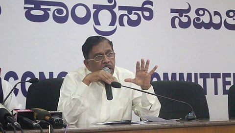 ಸುದ್ದಿಗೋಷ್ಟಿಯಲ್ಲಿ ಜಿ ಪರಮೇಶ್ವರ್