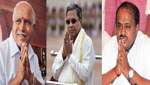 ಯಡಿಯೂರಪ್ಪ, ಸಿದ್ದರಾಮಯ್ಯ, ಕುಮಾರಸ್ವಾಮಿ