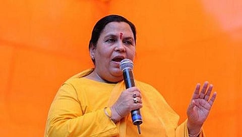 ಕೇಂದ್ರ ಸಚಿವೆ ಹಾಗೂ ಬಿಜೆಪಿ ನಾಯಕಿ ಉಮಾ ಭಾರತಿ