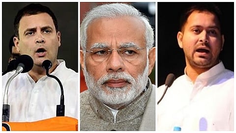 ತೇಜಸ್ವಿ ಯಾದವ್-ಪ್ರಧಾನ ಮಂತ್ರಿ ನರೇಂದ್ರ ಮೋದಿ